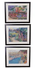 (3) Serigraphs by Henri Plisson, silkscreen on paper, sold Nov 2025