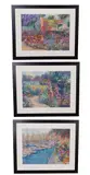 (3) Serigraphs by Henri Plisson, silkscreen on paper, sold Nov 2025