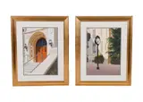 (2) Georgetown University paintings by Thomas Newnam, watercolor on paper, sold Nov 2025