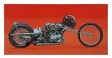 DE artist by John Matassa, gouache on paper, sold Nov 2025