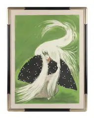 Untitled by Al Hirschfeld, Lithograph "Kabuki Renjishi", sold Nov 2025