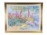 MI artist by June Cary, oil on canvas, sold Dec 2025