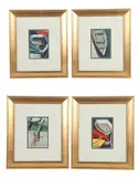 MA ME artist by Gregory Dunham, watercolor on paper, sold Dec 2025