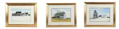 MA ME artist by Gregory Dunham, watercolor on paper, sold Dec 2025