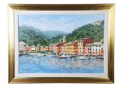 Untitled by Claudio Ciardi, oil on canvas, sold Dec 2025