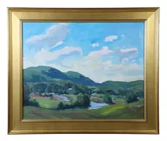 Lazy Day by Eric Tobin, oil on canvas, sold Dec 2025