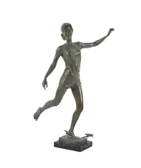 Untitled by Charles Parks, Bronze Sculpture "Sandpipers", sold Dec 2025