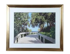 Untitled by Thomas Newnam, watercolor on paper, sold Dec 2025