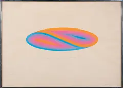 Sol Invictus by David Simpson, watercolor on paper, sold Sep 2022