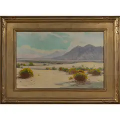 Santa Rosas," circa by Gordon Coutts, oil on board, sold Sep 2022