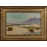 Santa Rosas," circa by Gordon Coutts, oil on board, sold Sep 2022