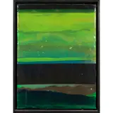Laceyville by Erin Parish, 2003, oil and resin on canvas, sold Sep 2022
