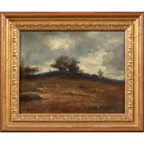 Untitled by Charles Henry Harmon, oil on canvas, sold Sep 2022