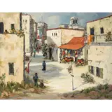 Untitled by Ruth Childre, oil on canvas, sold Sep 2022