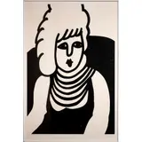 For Billie Holiday by Toby Klayman, 1972, serigraph, sold Sep 2022