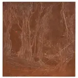 Farm Through the Eucalyptus Trees by Roi Partridge, etching plate, sold Sep 2022