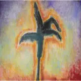 Palm A by Frederick S. Wight, 1983, oil on canvas, sold Oct 2022