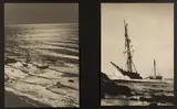 Wreck of the Gifford at Mussel Rock by Willard Elmer Worden, gelatin silver prints, sold Oct 2022