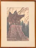 Heirinji by Tōshi Yoshida, 1951, Woodblock Print oiin Colors, sold Jul 2024
