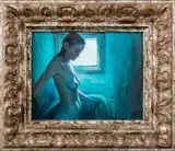 Blue Light by Michelle Doll, 2008, Oil on Panel, sold Jul 2024