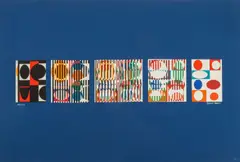 Polymorphy by Yaacov Agam, 1961, Serigraph in Colors, sold Jul 2024