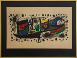 Star Scene by Joan Miró, 1969, Lithograph in Colors, sold Jul 2024