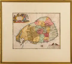 Untitled by Philippus Baldaeus, circa 1672, Engraving, sold Jul 2024