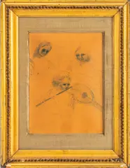 Style by Leonardo da Vinci, Ink on Paper, sold Jul 2024
