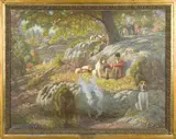 Untitled by Henry Rankin Poore, oil on canvas, sold Sep 2024