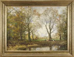 Untitled by Arnold Marc Gorter, oil on canvas, sold Sep 2024