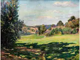 De la Chevreuse by Armand Guillaumin, oil on canvas, offered Sep 2019