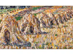 Kornfeld by Christian Rohlfs, oil on canvas, sold Jun 2024