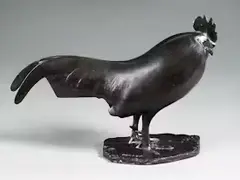 Coq Dormant by François Pompon, bronze, sold Jun 2024