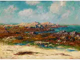 Untitled by Henry Moret, 1856 Cherbourg - 1913 Paris, oil on canvas, sold Dec 2015