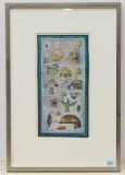 Landschaft in Weiss by Hans Rudolf Strupler, mixed media, sold Jun 2022