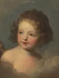 Bertha Loder im Kleinkindalter by Johann Friedrich August Tischbein, oil on canvas, sold Mar 2022