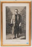 J.C. Lavater by Jacob Merz, etching, sold Mar 2022