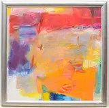 Ohne Titel by Francois de Necker, 1994, oil on canvas, sold Mar 2022