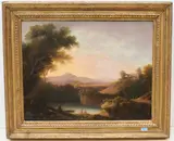 Umkreis Arkadische Landschaft by Richard Wilson, oil on canvas, offered Mar 2022