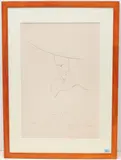 Tochter des Fischers by Jean Cocteau, 1957, color lithograph, sold Mar 2022