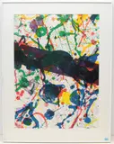 L-273 by Sam Francis, 1986, color lithograph, sold Mar 2022