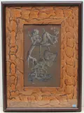 Mythologisches Szene by Peter Kolin, mixed media, offered Mar 2022
