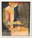 Ohne Titel by Helga Spieker, 1983, watercolor, sold Mar 2022