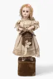 Paris, um 1885 by Lambert-Puppenautomat "Mädchen mit Korb", pen and ink, sold Mar 2022