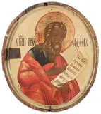 Russisch, 18.Jh by Hl. Adam, tempera, sold Mar 2022