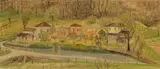 Tessiner Landschaft by Alis Guggenheim, oil on canvas, offered Mar 2022