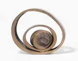 Ohne Titel by André E. Bucher, bronze, sold Mar 2022
