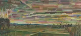 Landschaft by Louis Moilliet, 1952, gouache, offered Mar 2022