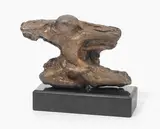 Stilisierter Männerakt by Gustav Piguet, bronze, sold Mar 2022