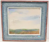 Blumenwiese by Louis Dürr, oil, sold Mar 2022